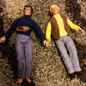 Original vintage Starsky & Hutch Mego doll 1976 David Soul Paul Michael Glaser